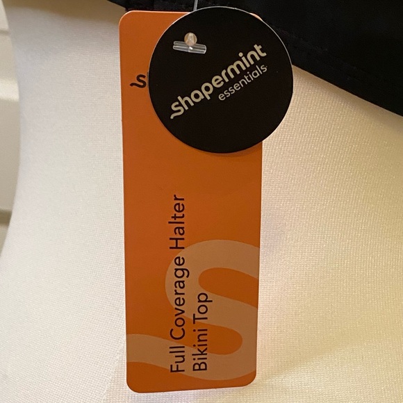 Essentials Full Coverage Halter Bikini Top - Picture 6 of 7